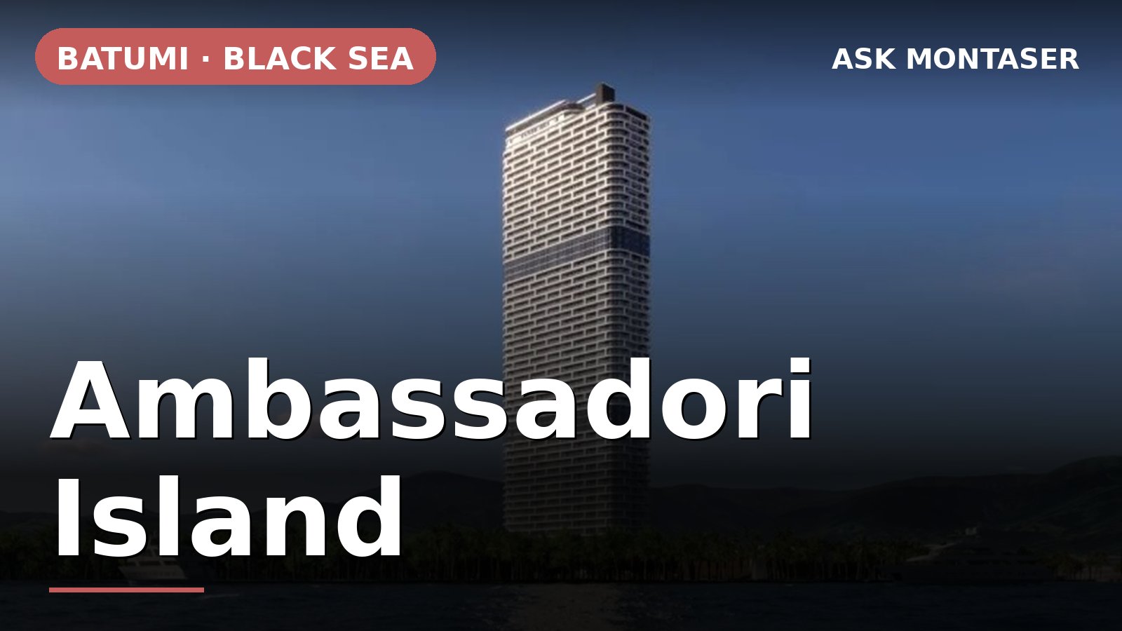 Ambassadori Island project visual